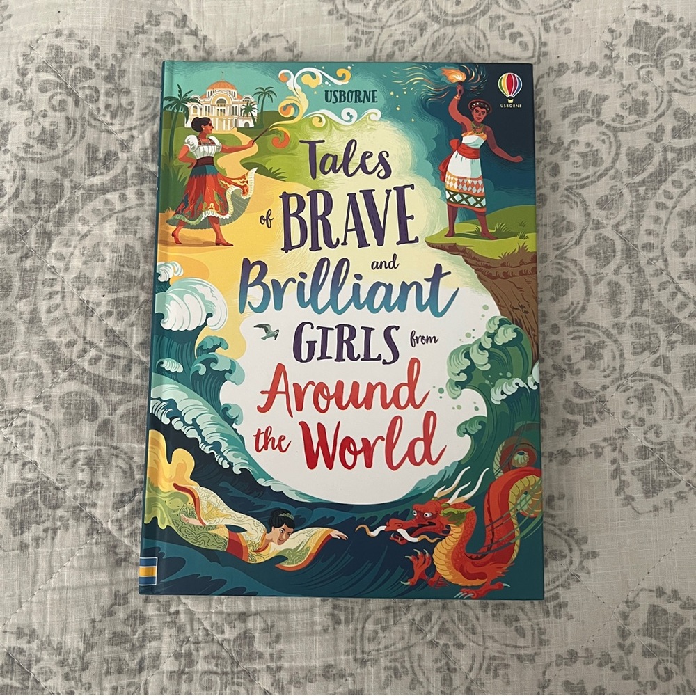 Usborne - Forgotten Fairy Tales of Brave & Brilliant Girls, NEW